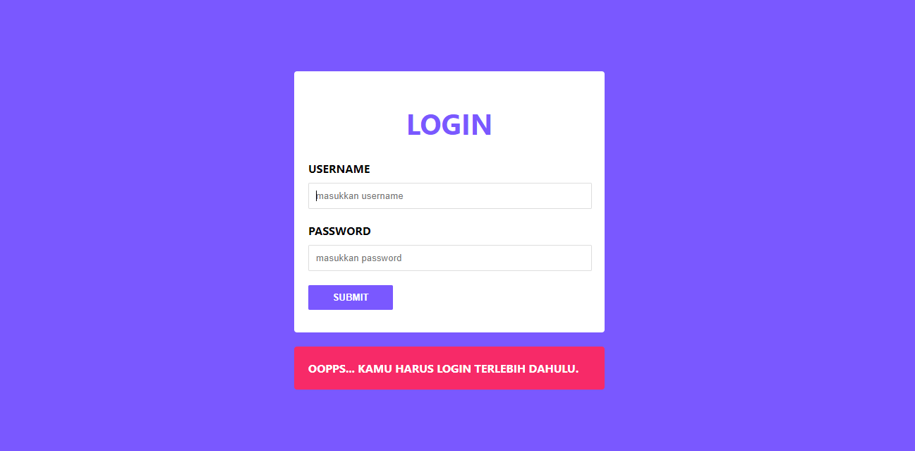 desain login php css